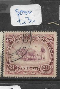 MALAYA  KEDAH (PP2704B)  21C COW SG 32  VFU  