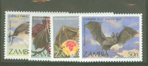 Zambia #466-69  Single (Complete Set)