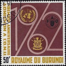 BURUNDI   #61 USED (1)