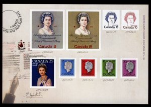 QUEEN Elizabeth ll Diamond Jubilee = KEEPSAKE folder Volume #3 Canada 2012