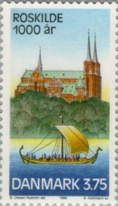 Denmark 1998 #1090 MNH. Cathedral