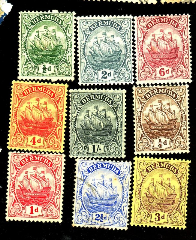 BERMUDA #40-8 MINT F=VF OG HR 44 USED Cat $70