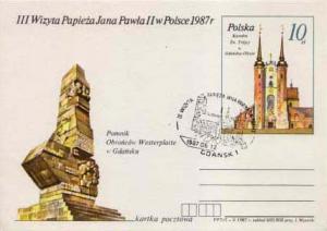 Poland, Government Postal Card, Religion