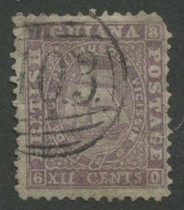 BRITISH GUIANA #27 USED