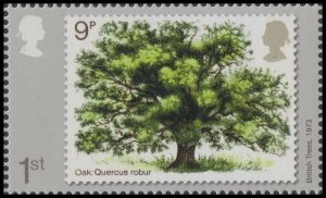 GB 4635c David Gentleman British Trees 1973 1st single MNH 2022