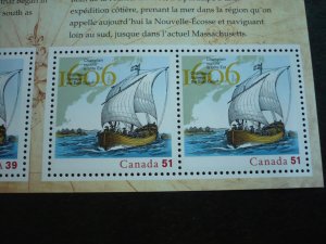 Stamps - Canada - Scott# 2156 - Mint Never Hinged Souvenir Sheet
