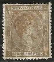 Philippines 71, used. 1879. (P13)