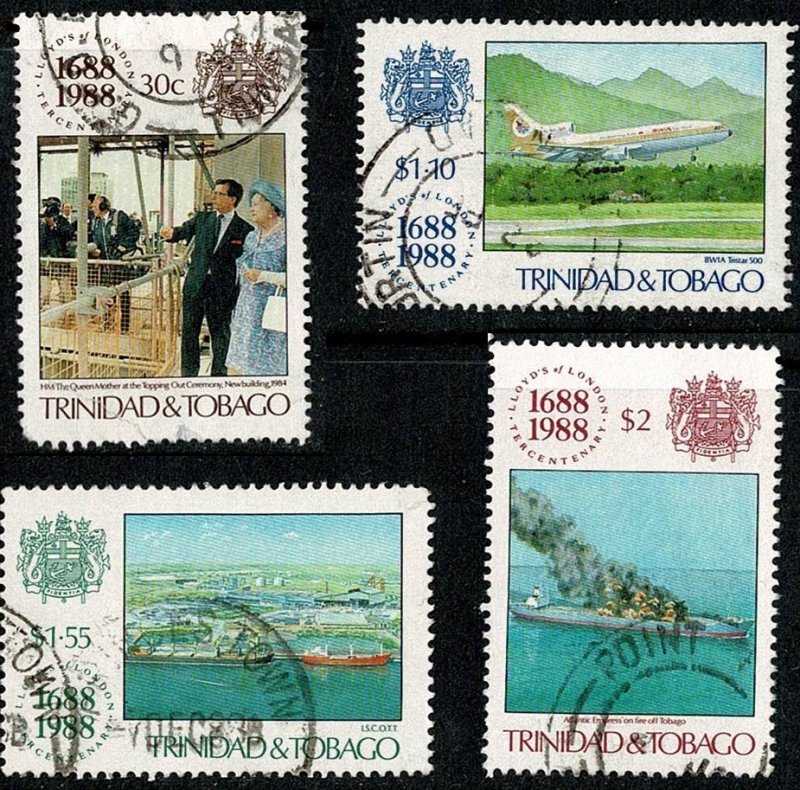 Trinidad & Tobago #484-7 cpl U Lloyds List