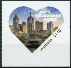 Australia 2021 MNH Architecture Stamps Let's Melbourne Again Skyscrapers 1v S/A