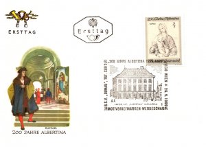 Austria, Worldwide First Day Cover, Art