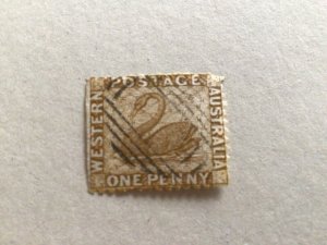 Western Australia 1864  used stamp A11639