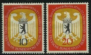 Berlin # 9N116-7, Mint Hinge