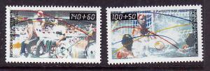 Germany-Sc#9NB277-8-unused NH set-Sports-Water Polo-Wheelchair Basketball-1990-