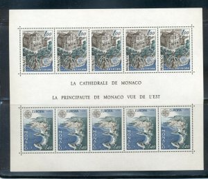 Monaco #1114a  (1978 Europa sheet of ten) VFMNH CV $40.00