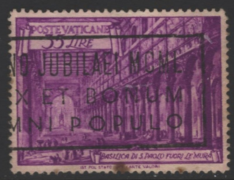 COLLECTION LOT 10184 VATICAN #129 1949 CV+$10