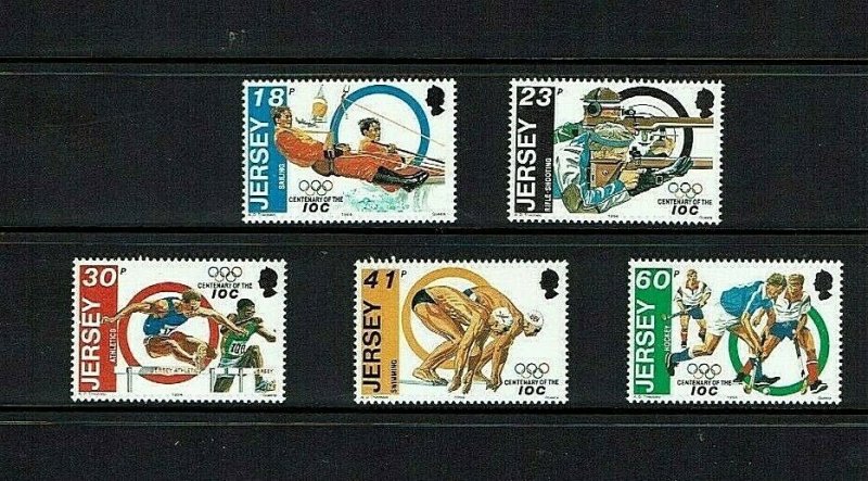 Jersey: 1994 Sports, Centenary of International Olympic Committee MNH set