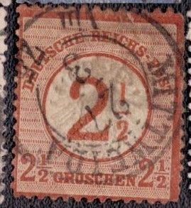 Germany 27 1874 Used