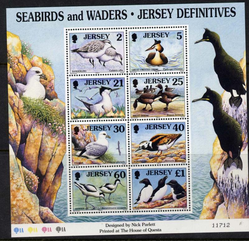 Jersey 832a MNH Seabirds & Waders