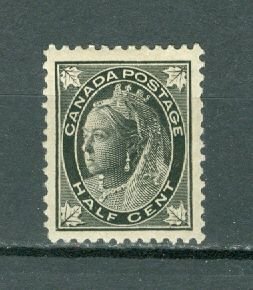 CANADA 1897 QV LEAF #66 MINT NO THINS