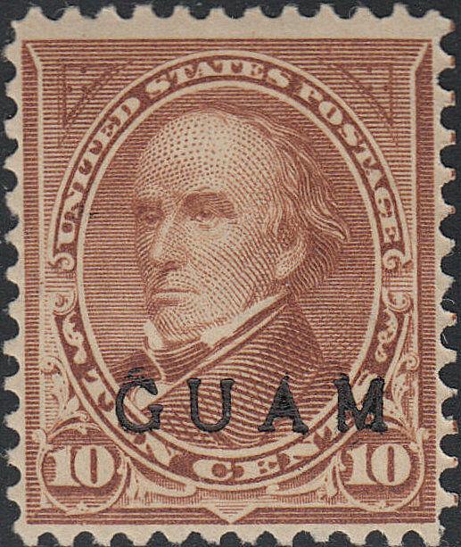 GUAM 8 F-VF MH (21319)