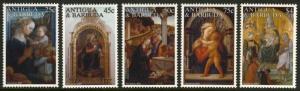 Antigua 2526-31 MNH Christmas, Art, Paintings, Filippo Lippi