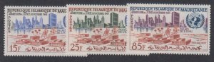 Mauritania - 1962 - SC 167-69 - LH - complete set
