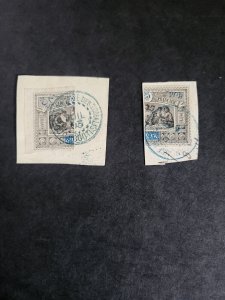 Obock 53a on a piece