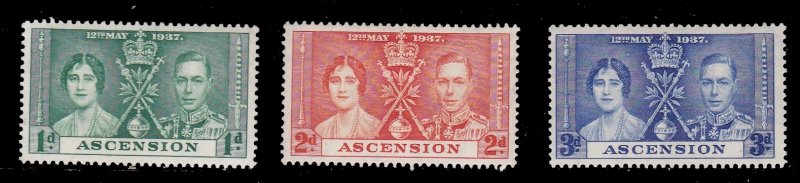 Ascension 37-39, MH- Coronation Issue 1937