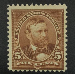 MOMEN: US STAMPS #270 UNUSED LOT #50253