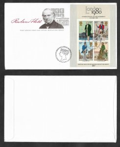 SD)1979 GREAT BRITAIN  FIRST DAY COVER, CENTENARY OF THE DEATH OF SIR ROWLAND