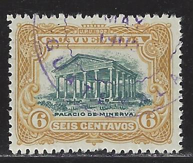 Guatemala Scott # 117, used