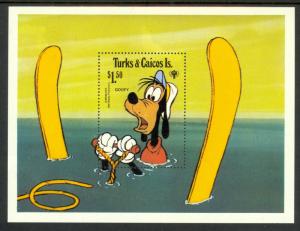 TURKS AND CAICOS ISLANDS 1979 YEAR OF THE CHILD Disney Souvenir Sheet Sc 408 MNH