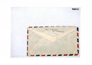 Hong Kong Air Mail Cover $1.60c Rate Commercial Kent{samwells-covers}1947 CS235