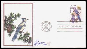 #2318 Blue Jay Pugh FDC