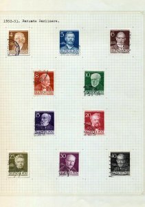 GERMANY Berlin 1952/57 Used on 9 Pages (aprx 70+Items) MZT293 