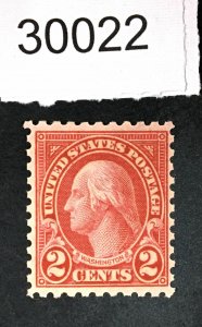 US STAMPS # 583 MINT OG NH $ LOT #30022