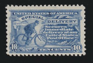 US E9 10c Special Delivery Mint VF OG NH SCV $425