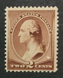 MOMEN: US STAMPS #210 MINT OG NH LOT #32527