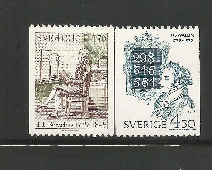 SWEDEN, 1293-1294, MNH, 1979 ISSUE