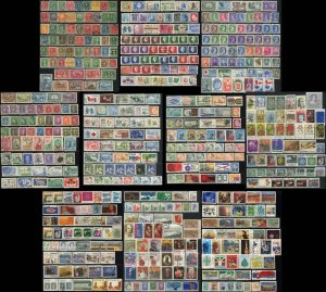 500+ Canada Postage Stamp Collection 1897-1984 Used