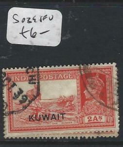 KUWAIT   (PP2704B) ON  INDIA KGVI  2A  SG 39  VFU