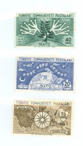 Turkey #1127-9 Mint (NH) Single (Complete Set)