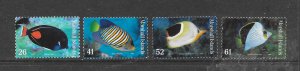 FISH - MARSHALL ISLANDS #893-6 MNH