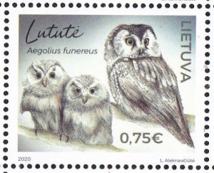 Lithuania, Fauna, Birds MNH / 2020