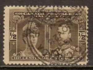 Canada     #96  used  (1908)  c.v. $5.00