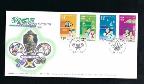 STAMP STATION PERTH Hong Kong # Scouts FDC 1998 VFU