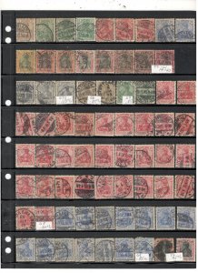 GERMANY COLLECTION ON STOCK SHEET MINT/USED