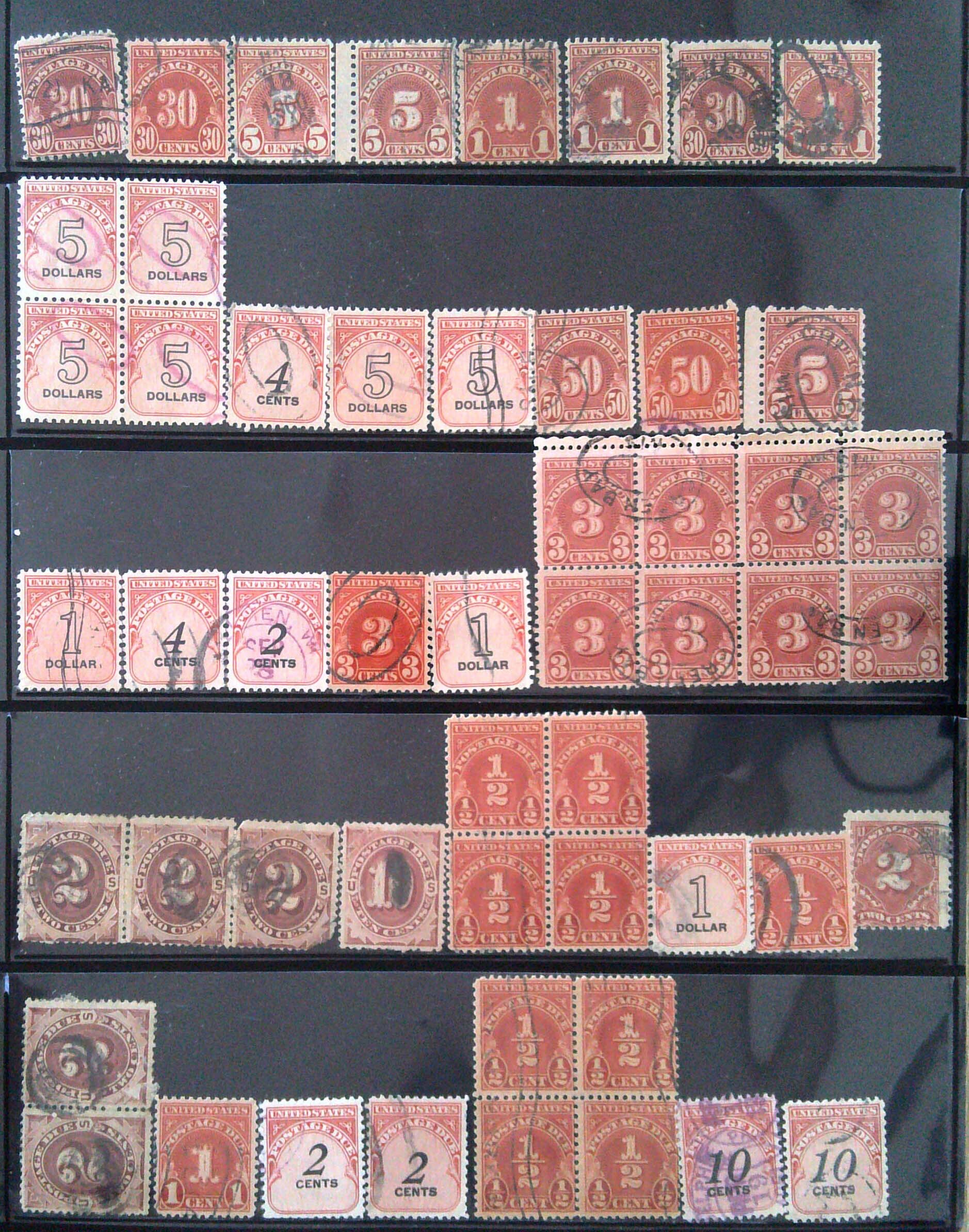 Small Collection Postage Due Lot Mixed Condition United States small-collection-postage-due-lot-mixed-condition-united-states