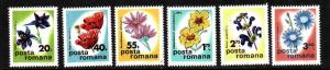 Romania-Sc#2575-80-unused NH set-Plants-1975-