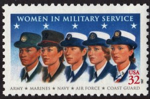SC#3174 32¢ Women in Military Single (1997) MNH